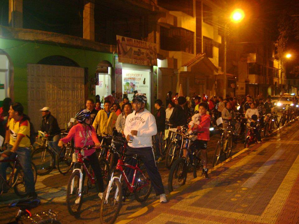 Pedaleada nocturna